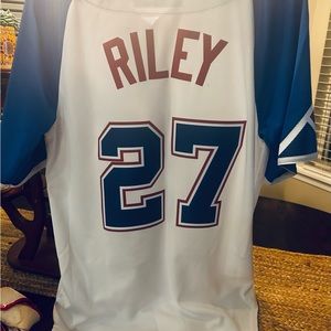 Austin Riley City Connect jersey. Men’s S. NWT